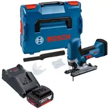 Bosch Professional Akku-Stichsäge GST 18V-125 S Professional 18 V + 1x Akku 5,0 Ah + Lader + L-Boxx