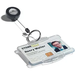 DURABLE Ausweishalter anthrazit