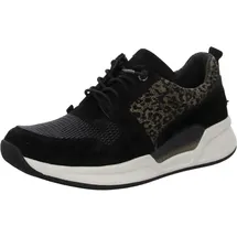 Gabor Komfort Schnürschuhe Schwarz Damen 38
