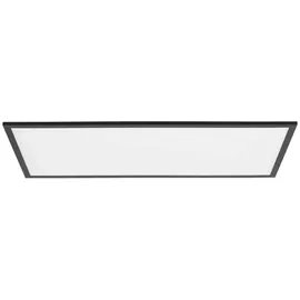 LINDBY LED Deckenleuchte LED Panel) Lamin dimmbar, mit Leselampe Modern, in schwarz, 80 cm, CCT, Remote - Esszimmer, von