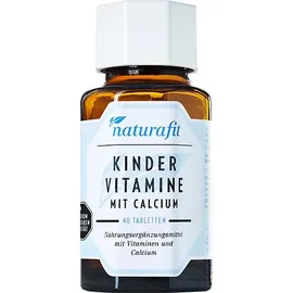 NATURAFIT Kindervitamine mit Calcium Lutschtabletten 40 St.