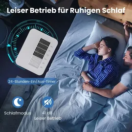 Costway Luftentfeuchter Raumentfeuchter mit Ablaufschlau... ≤ Weiß