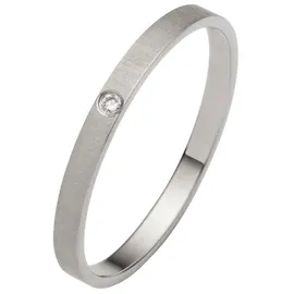 FIRETTI Trauring Schmuck Geschenk Gold 375 Hochzeit Ehering "LIEBE", Made in Germany, wahlweise mit oder ohne Brillant goldfarben|silberfarben 58