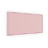 ALLboards Pinnwand, Korktafel in Pink, Holz Rahmen 80x40cm Korkwand Pinnwand Kork