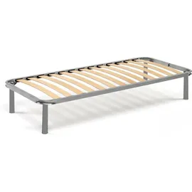 Talamo Italia Einzelbettbasis Manila, Orthopädische Basis aus Birkensperrholz mit 13 Latten, 100% Italy, cm 90x190h 34