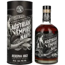 Austrian Empire Navy Rum 1863 40% vol 0,7 l Geschenkbox