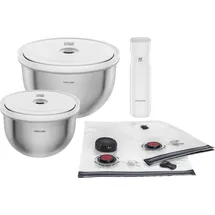 Zwilling Fresh & Save Bowls Vakuum Starter Set 9-tlg, Edelstahl