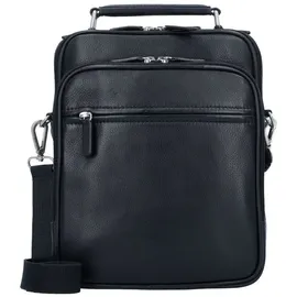 LEONHARD HEYDEN Berlin Umhängetasche Leder Black