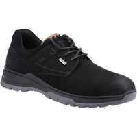 Hush Puppies Herren Pele Schnürschuh Sneaker, Schwarz, 44.5 EU