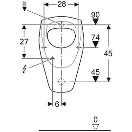 Geberit Renova Urinal 235300600