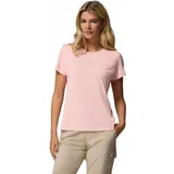 Columbia Zero Rules Light Crew T-Shirt Pink Sand M