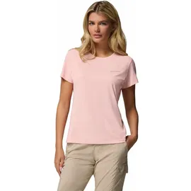 Columbia Zero Rules Light Crew T-Shirt Pink Sand M