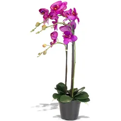 Orchidee Kunstpflanze pink 76 cm
