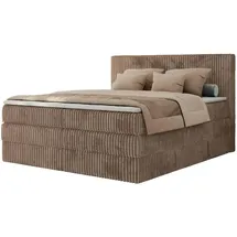 MKS Meble Tiliano King 140 x 200 cm H3 Braun