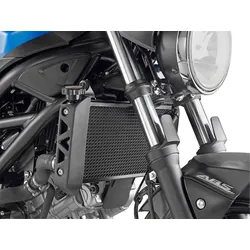 GIVI Schutz für Wasser- und Ölradiatoren aus Edelstahl, schwarz für Suzuki SV 650 (16-21), schwarz