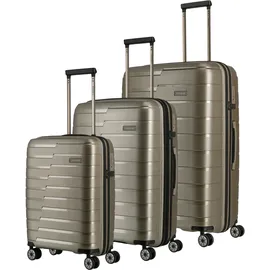 Travelite Air Base Koffer-Set 3-tlg. champagner/beige