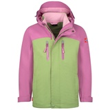 TROLLKIDS Bryggen 3in1 Jacke - Mallow Pink / Pistachio Green / Wild Rose - 164 cm