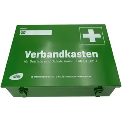Wero Verbandkasten DIN 13169-E für Betriebe und Schutzräume 1 St
