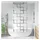 vidaXL Duschrollo 100 x 240 cm grau