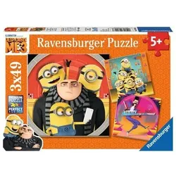 RAVENSBURGER 8016 Kinderpuzzle Abenteuer mit den Minions