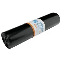 DEISS PREMIUM PLUS Müllsack 120L schwarz „Meistverkaufte“ Typ 70 15018 , 1 Rolle = 25 Säcke