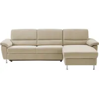 CALIZZA INTERIORS Ecksofa Onyx Stoff MultiColor Sand