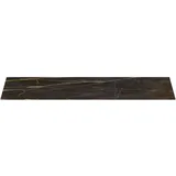 Ideal Standard Conca, Keramik-Waschtisch-Platte T4346DG Ausladung 37cm, 100 x 37,3 x 0,6 cm, Mamor Noir Desir