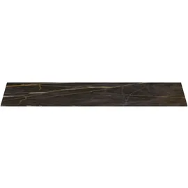 Ideal Standard Conca, Keramik-Waschtisch-Platte T4346DG Ausladung 37cm, 100 x 37,3 x 0,6 cm, Mamor Noir Desir
