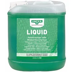 Unger FR500 Fensterreiniger Liquid Konzentrat 5 L Fensterreinigungs-Seife, flüssig (1 : 100 Konzentrat)