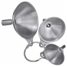 Westmark Trichter-Set Mini 3-teilig Edelstahl