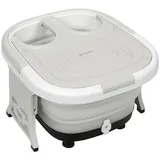 KOMFOTTEU Fußbad, von 36 bis 48°C, 10-60 Min. Timer grau