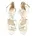 Buffalo High-Heel-Pumps BUFFALO Buffalo LB Damen Gr 40 ivory Textil unifarben Schuhe