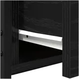 vidaXL Nachtschrank 34 x 36 x 50 cm Schwarz
