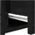 vidaXL Nachtschrank 34 x 36 x 50 cm Schwarz