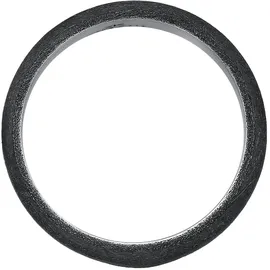 KUZZOI Ring 925 Silber in schwarz, | Gr.: 60