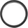 KUZZOI Ring 925 Silber in schwarz, | Gr.: 60