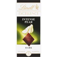 Lindt Excellence Zartbitterschokolade mit Birnenfüllung und Mandelstückchen 100