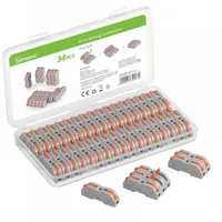 Sonoff D1-1 Wire Splicing Connector Pack, Verbindungsklemmen, 34 Stück