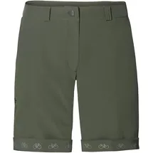 Vaude Damen Cyclist Radhose kurz (Größe L, oliv)