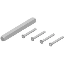 hermat-metallwaren b.porst gmbh Rosettengarnitur Befestigungsset 4373,FH Stahl