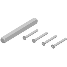 hermat-metallwaren b.porst gmbh Rosettengarnitur Befestigungsset 4373,FH Stahl