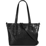 Spikes & Sparrow Shopper Leder Black