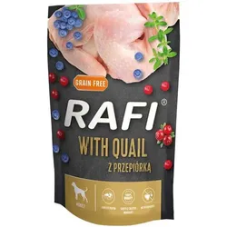 RAFI mit Wachteln, Heidelbeeren und Preiselbeeren für Hunde 500 g