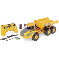 CARSON 1:20 Muldenkipper Volvo A40G 100% RTR R/C Spielzeugauto, Mehrfarbig