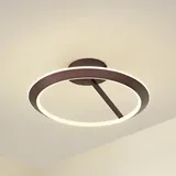 LUCANDE Eldra 1 flammig Ø 56 cm braun