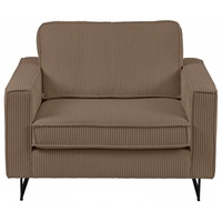 PLACES OF STYLE Loveseat »Pinto«, braun