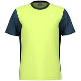 Head Racket Slice Kurzarm-t-shirt - Lightlime - 176 cm