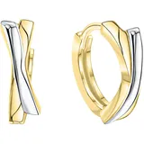 FIRETTI Creolen Schmuck Geschenk Gold 375 12,4mm