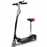 vidaXL E-Scooter mit Sitz 120 W Schwarz