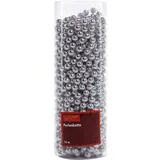 Trendline Perlenkette bruchfest, langlebig 10 m Silber Weihnachtsdeko